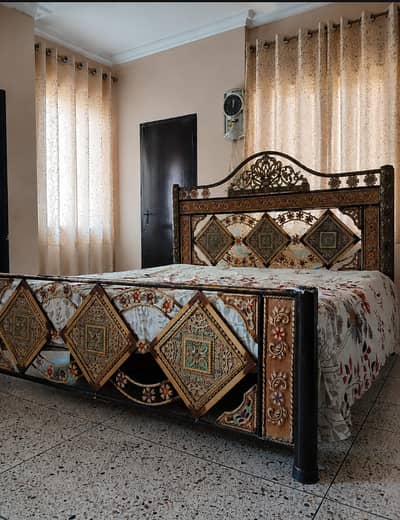 Best quality iron bed , aster Celeste Spring Mattress (By Master Molty