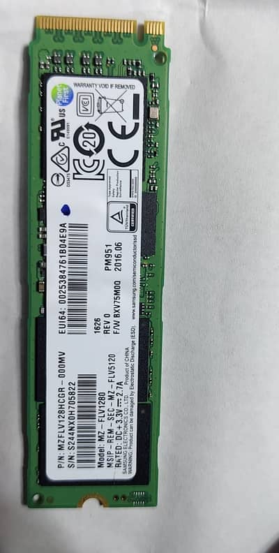 Samsung nvme ssd 128gb