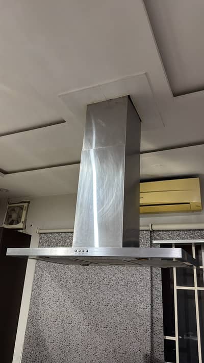 Island kitchen hood