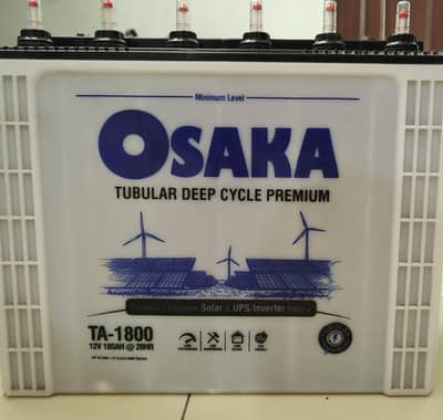 Osaka TA-1800 Tubular Battery + Micro Tech 2000W UPS For Sale