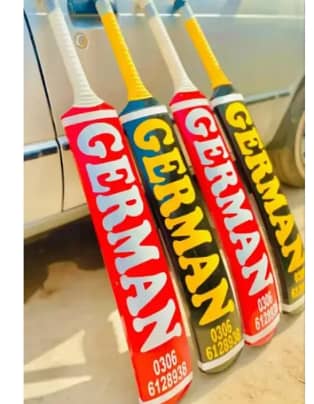 German Tape Ball Cricket Bat - Premium Quality Hard Hitter