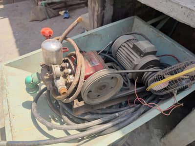 Car service ramp ka mukammal Saman hai pipe pressure motor
