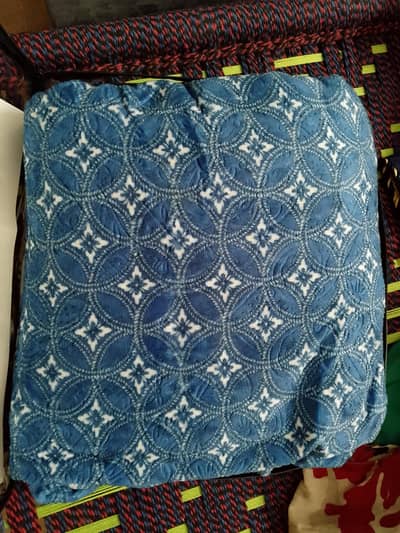 Pkg of 1 Ac blanket,2 fancy bedsheets for double bed