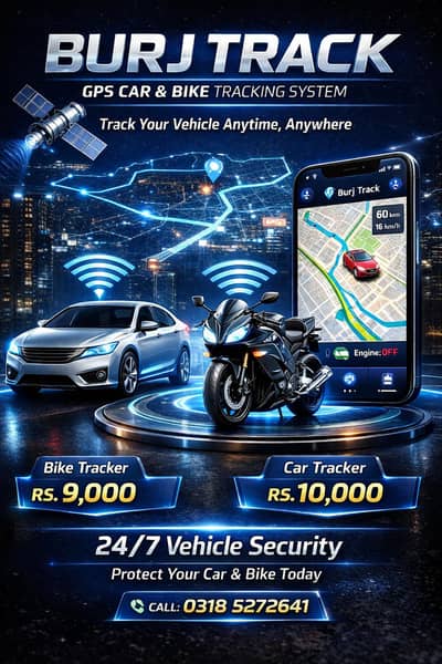 BEST GPS CAR AND BIKE TRACKING SYSTEM in sargodhq