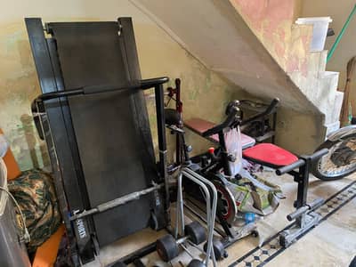 Complete Home Gym Setup for Sale – Like New Condition