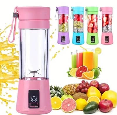 mini portable blender USB rechargeable smoothies juice and shakesmaker