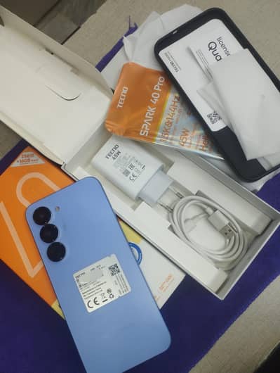 Tecno Spark 40 pro 8/256 Under Full Warranty