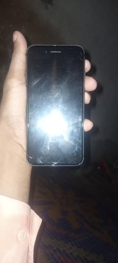 front glass crack he