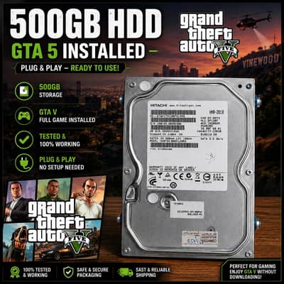 250gb hdd with games