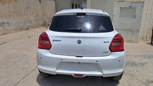 Swift GLX white color zero metter unregistered