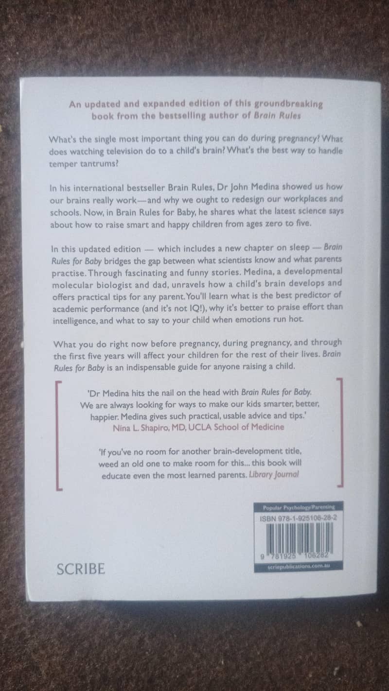 Brain Rules Book 1