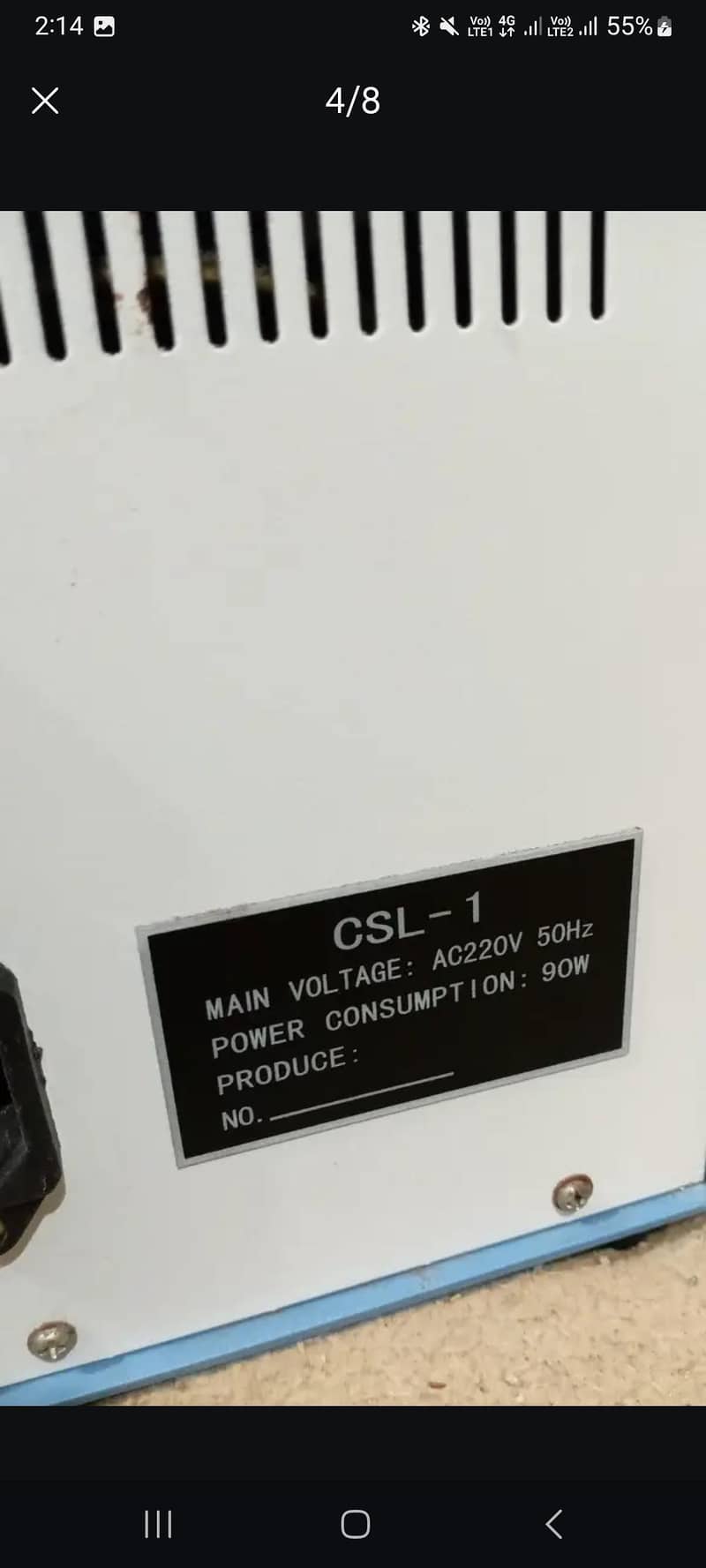 csl1 machine 4