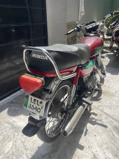 Honda cd 70 condition is good