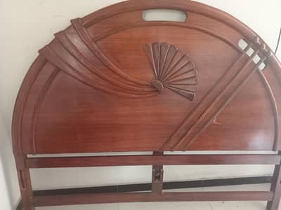Home Used Bed along with Mattress for Sale