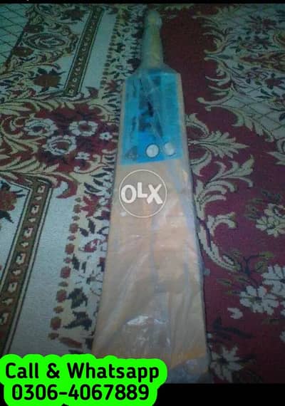 Cricket bat made in Sialkot Pakistan good quality wood comfortable b