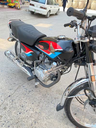 Honda CG 125 Original Black | Punjab Registered | 13,000 km Driven