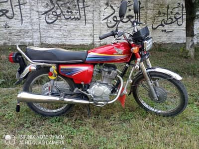 Honda 125CC Model 2010 Sale Call Now 03405796364