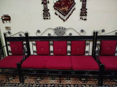 iron sofa set