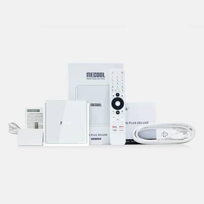 Mecool kM2 plus Deluxe 4gb 32gb Amlogic S905X4 Android 14 Tv box