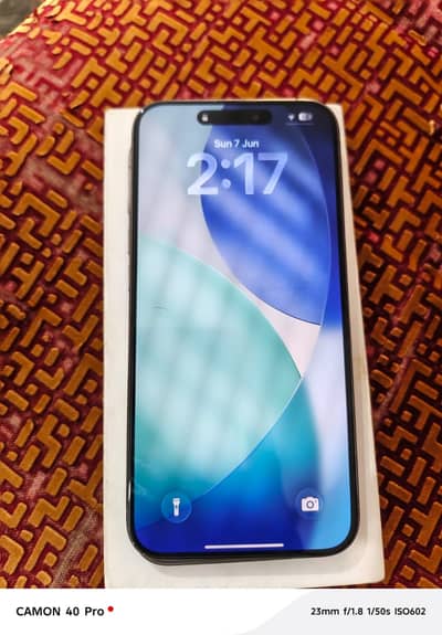 Apple iPhone 15 Pro Max 256gb jv with box