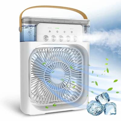 Mist portal LED Fan
