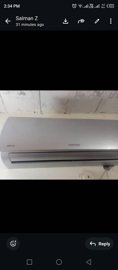 1ton ac forsale Kenwood . 03121601500