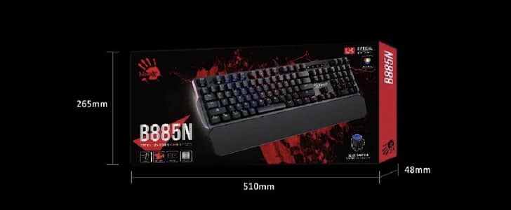 bloody b65n mechanical keyboard for gaming