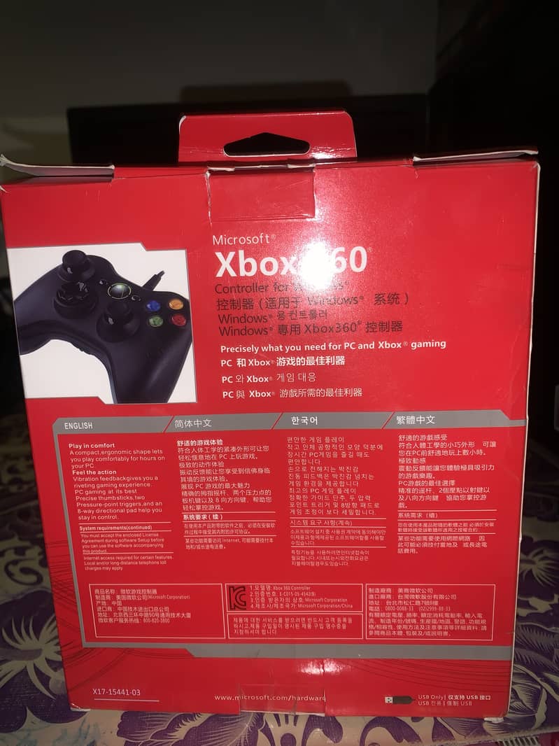 Xbox 360 controller for pc wired controller 1