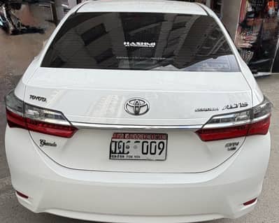 Toyota Corolla Altis grandee 2019