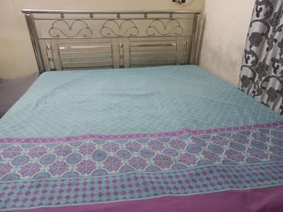 King Size Steel Bed for Sale ( without mattress)