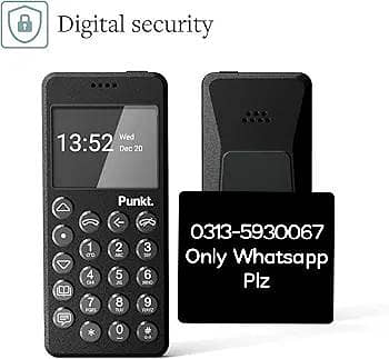 punkt mp02 minimalist 4g lte cell phone mobile digital secured