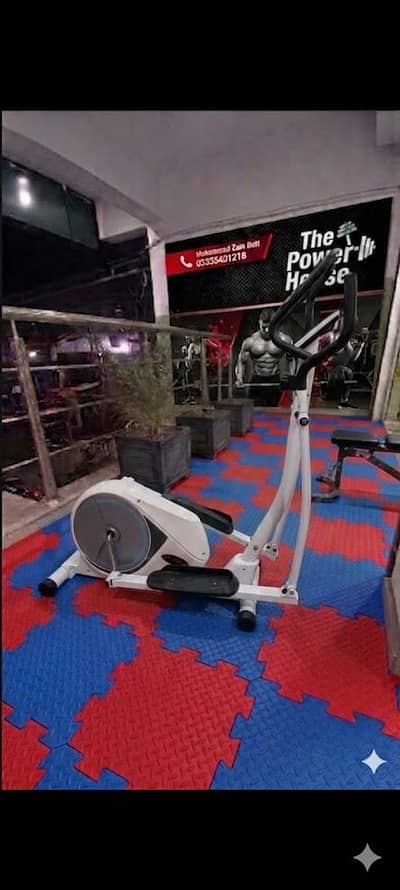 Elliptical cycle exercise cycling machine cross trainer spin bike gym
