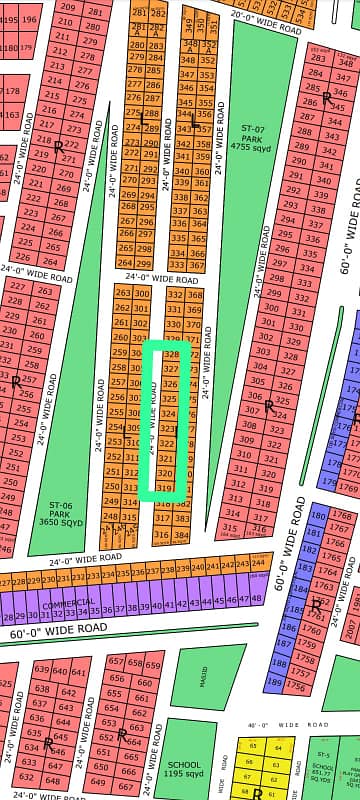 LEASED WEST OPEN 80 SQ YARDS PLOT FOR SALE AT GOLD BLOCK NTR-01