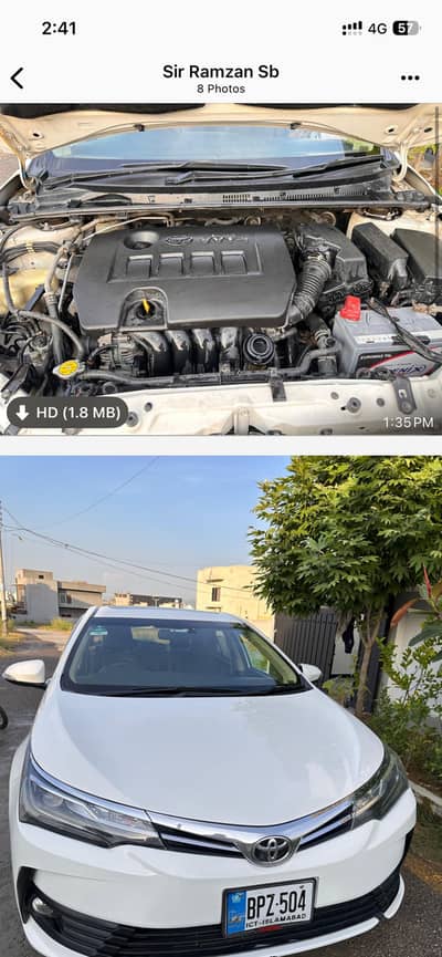 Toyota Corolla Altis 2018