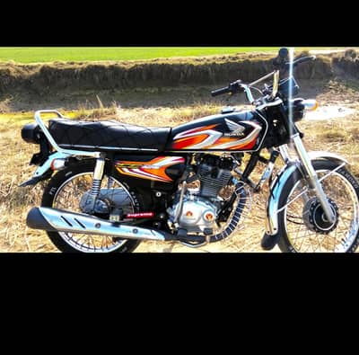 urgent for sale CG 125 black color