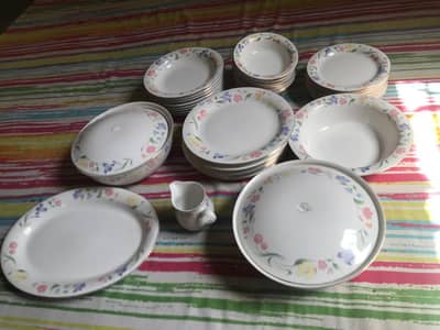 marble dinner full set