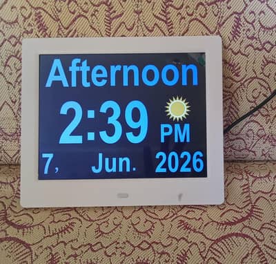 Day Calendar Clock