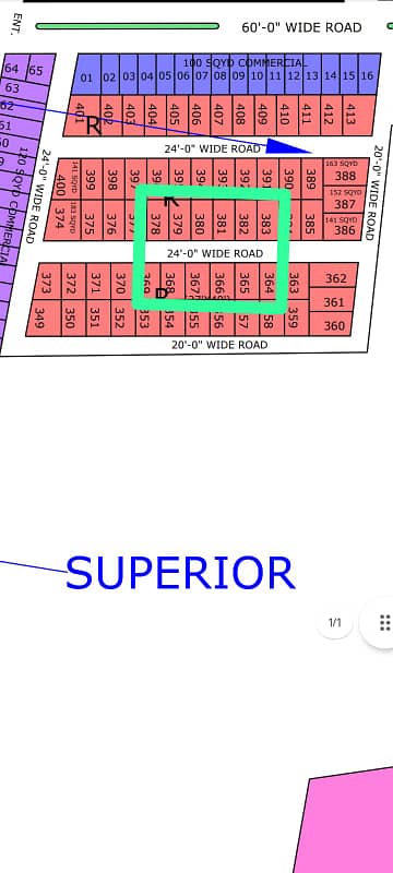 LEASED 120 SA YARDS PLOT FOR SALE AT EXECUTIVE BLOCK NTR-01