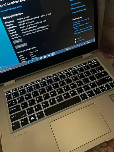 HP Elitebook x360 1030 G2 - 8GB RAM/256GB SSD - FRESH CONDITION