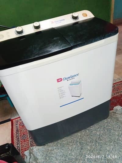 Dawlance washing machine twin tub model number 7500 C