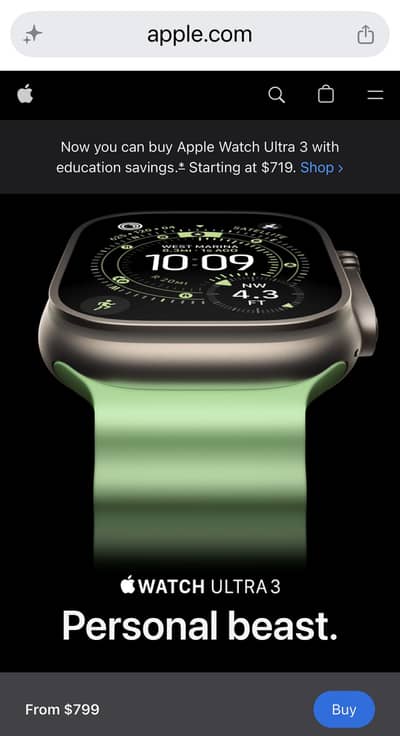 Apple Watch Ultra 3