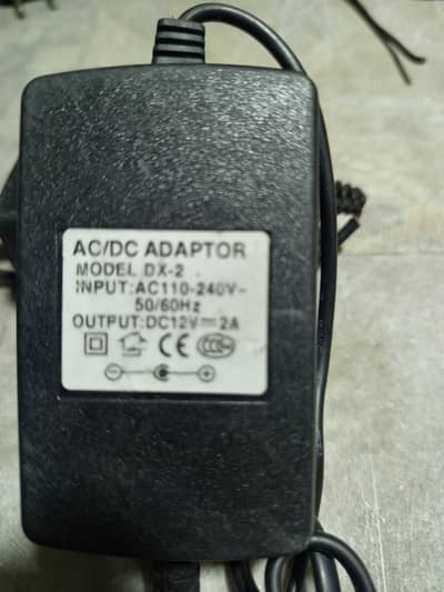 DC 12 VOLT 2 AMP adaptors