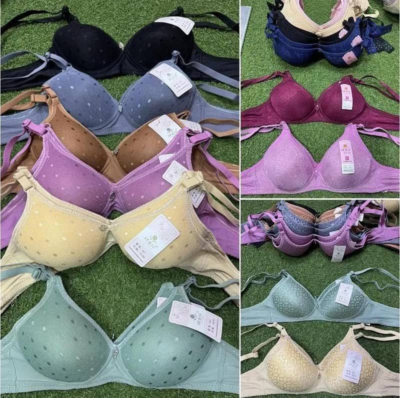 COD Avlblملٹی کلر ایمبرائیڈڈ سائیڈ سپورٹ برا – سائز 32 سے 34 دستیاب 0