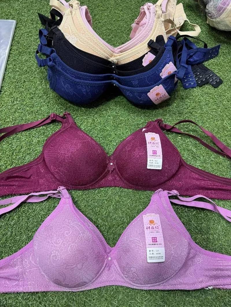 COD Avlblملٹی کلر ایمبرائیڈڈ سائیڈ سپورٹ برا – سائز 32 سے 34 دستیاب 2