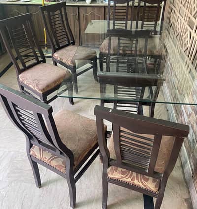 Dining table 6 seater