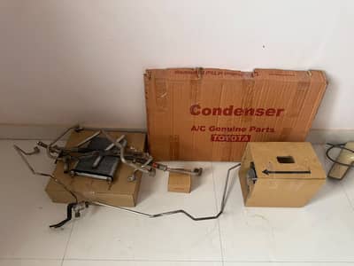 Complete AC unit for Corolla GLi 2015 - Including line set & heater.