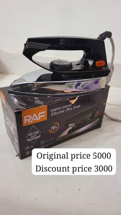 RAF Electric Dry Iron