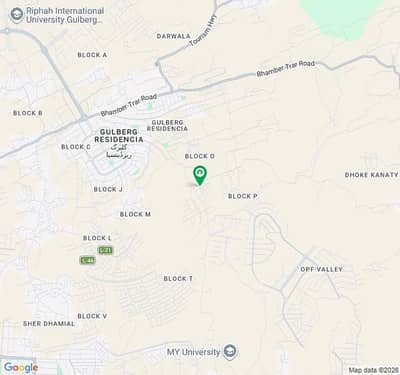 Gulberg Greens Islamabad  Gulberg Residencia  Block P  7 Marla Plot   Plot Best For Investment  Position With In. 1.5 Year  Prime Location
