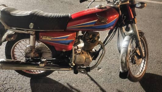 Honda CG 125 2007 model genuine condition for sale