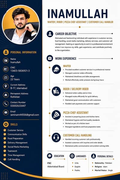 job requireed for myself CV has been uploaded